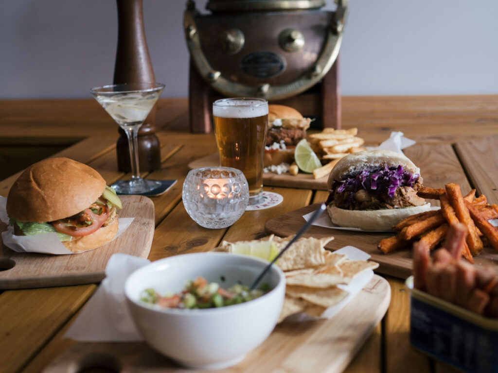 Food at Concrete Boots Bar Concrete Boots Bar